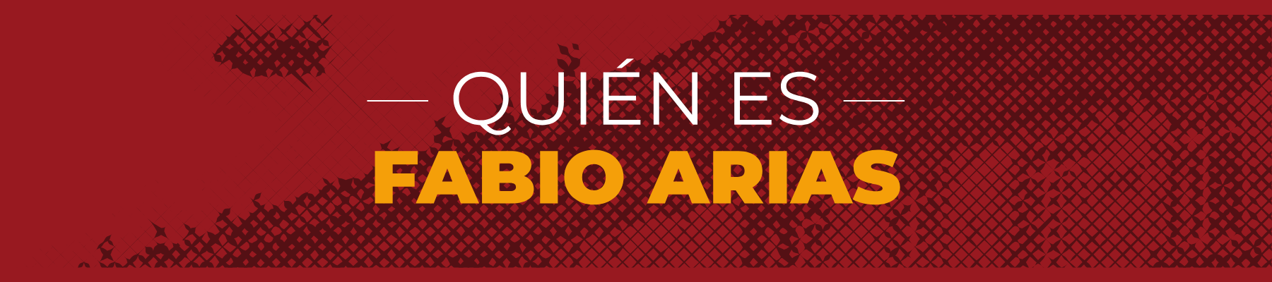 Quién es Fabio Arias
